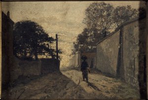 Rue Saint-Vincent in Montmartre
