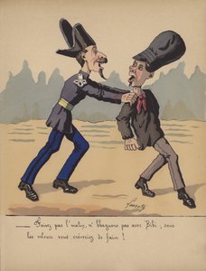 Policeman Arresting a Thief