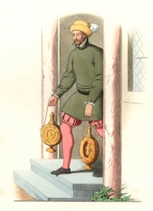 An English valet by Edmond Lechevallier Chevignard