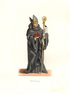 Benedictine Abbot by Edmond Lechevallier Chevignard