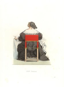 French Woman by Edmond Lechevallier Chevignard