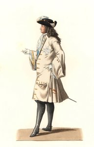 Louis XIV of France (1638-1715) by Edmond Lechevallier Chevignard