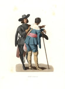 Portrait of Two Artists, Spain by Edmond Lechevallier Chevignard