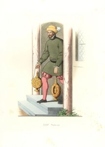 Valet, England by Edmond Lechevallier Chevignard
