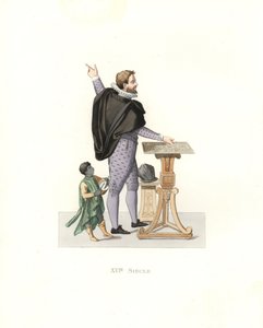 Venetian Costume by Edmond Lechevallier Chevignard
