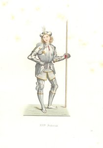 Italian Man of Arms by Edmond Lechevallier Chevignard