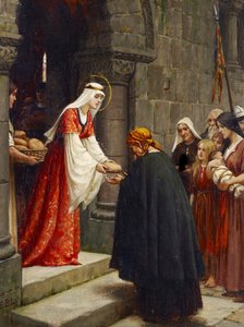 The Charity of Saint Elizabeth of Hungary, circa 1895