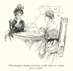 Illustration for Jane Eyre by Charlotte Bronte by Edmund Henry Garrett