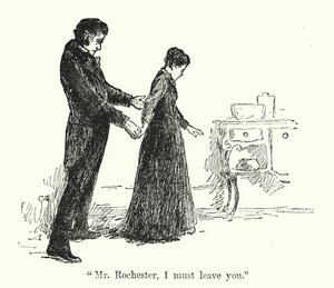 Illustration for Jane Eyre by Charlotte Bronte by Edmund Henry Garrett