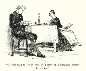 Illustration for Jane Eyre by Charlotte Bronte by Edmund Henry Garrett