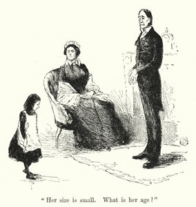 Illustration for Jane Eyre by Charlotte Bronte by Edmund Henry Garrett
