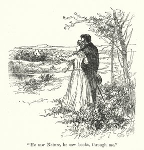 Illustration for Jane Eyre by Charlotte Bronte by Edmund Henry Garrett