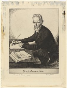 Portrait of George Bernard Shaw