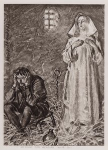 Measure for Measure, Act III, Scene 1 by Edmund Joseph Sullivan