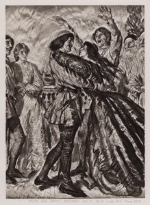 Much Ado About Nothing, Act V, Scene 4 by Edmund Joseph Sullivan
