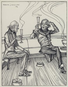 Illustration for A Dream of Fair Women and Other Poems by Edmund Joseph after Sullivan