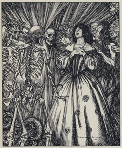 Illustration for A Dream of Fair Women and Other Poems by Edmund Joseph after Sullivan