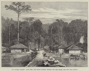 The Andaman Islands, Hope Town, with Mount Harriet, Showing the Pier, Where Lord Mayo Was Stabbed by Edmund Morison Wimperis