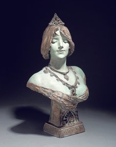 Bust modelled as Sarah Bernhardt, Exposition Universelle, Paris