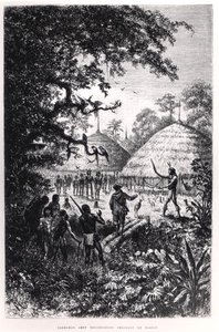 Yagouman Chief Rougouyenne Hunting the Devil, illustration from 