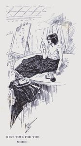 Bohemian Paris: Rest Time for the Model