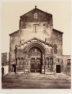 Arles, St. Trophime by Édouard Baldus