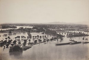 Avignon Flood of 1856 by Édouard Baldus