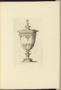 Design for a Vase by Virgil Solis by Édouard Baldus