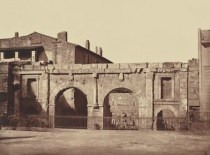 Nimes. Gate of Augustus by Édouard Baldus