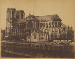 Notre-Dame de Paris by Édouard Baldus