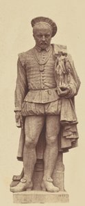 Pilon, Statue by Louis Desprez, Decoration of the Louvre, Paris