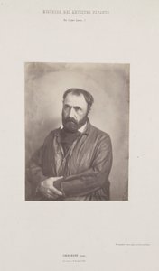 Portrait of Paul Chenavard, from the Series Histoire des Artistes Vivants