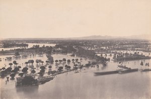 Avignon (Flood of 1856) by Edouard Denis Baldus