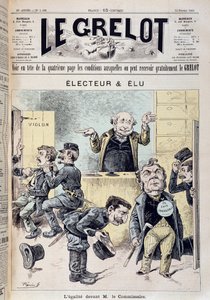 Cartoon on parliamentary immunity
