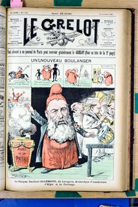 Cover of Le Grelot, number 1024, Satirical in Colors by Edouard Guillaumin Pepin