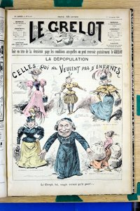 Cover of "Le Grelot", Number 1342, Satirical in Colors