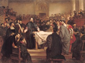 Andreas Vesalius (1514-64) at Padua, 1859
