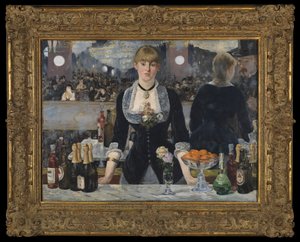 A Bar at the Folies-Bergere by Édouard Manet