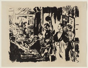At the Cafe by Édouard Manet