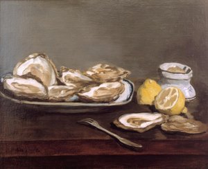 Oysters by Édouard Manet