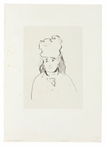 Berthe Morisot in Silhouette