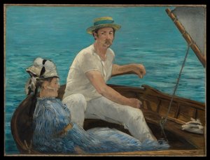 Boating by Édouard Manet