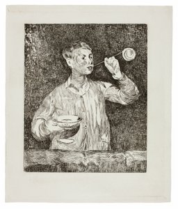 Boy Blowing Soap Bubbles