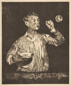 Boy with Soap Bubbles, 1867-69