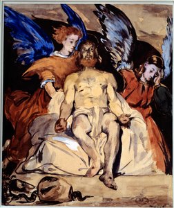 Christ with Angels by Édouard Manet