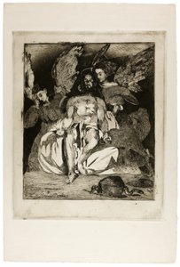 Dead Christ with Angels by Édouard Manet