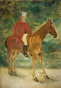 Equestrian Portrait of Michel Arnaud, 1875