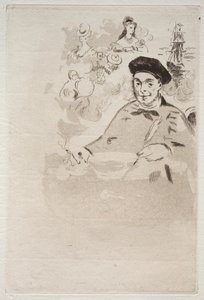 Frontispiece for an Edition of Les Ballades by Theodore de Banville