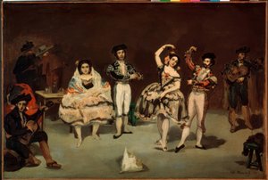 The Spanish Ballet by Édouard Manet