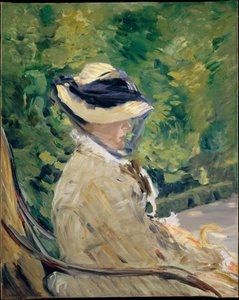 Madame Manet (Suzanne Leenhoff, 1829-1906) at Bellevue by Édouard Manet